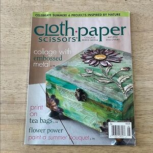 Cloth Paper Scissors Magazine July/August 2015